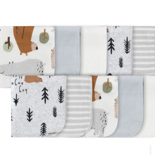 10-Pack Baby Boys Bear Washcloths – Gerber Childrenswear