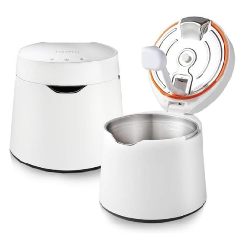Carepod One Stainless Steel Humidifier For Large Room, Ultrasonic Cool Mist Humidifiers For Bedroom, Filter-Free, Lasts 30Hrs (1Gal/4L) | BigEasyMart.com