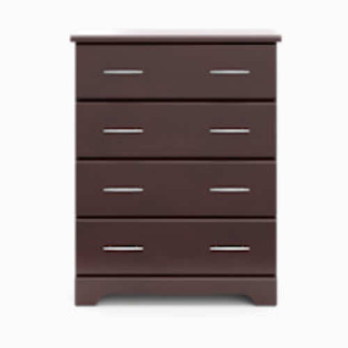 Storkcraft Brookside 4 Drawer Chest - Espresso