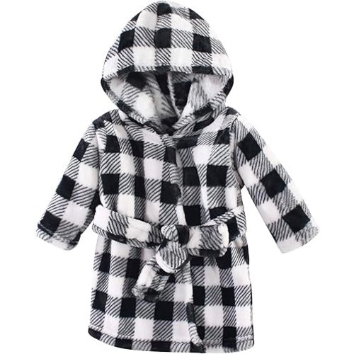 Hudson Baby Unisex Baby Plush Animal Face Bathrobe