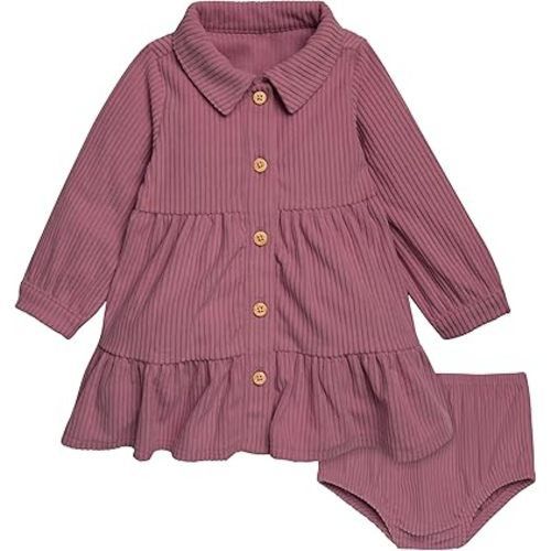 Modern Moments by Gerber Baby Girls' Corduroy Dress Set