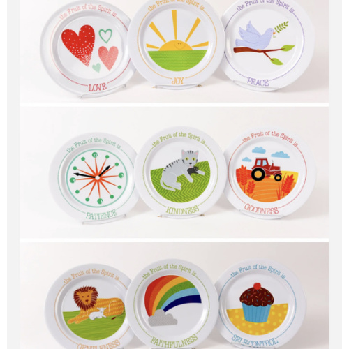 The Fruit Bowl - Nine Fruit of the Spirit Bowls – Fruit-Full Kids