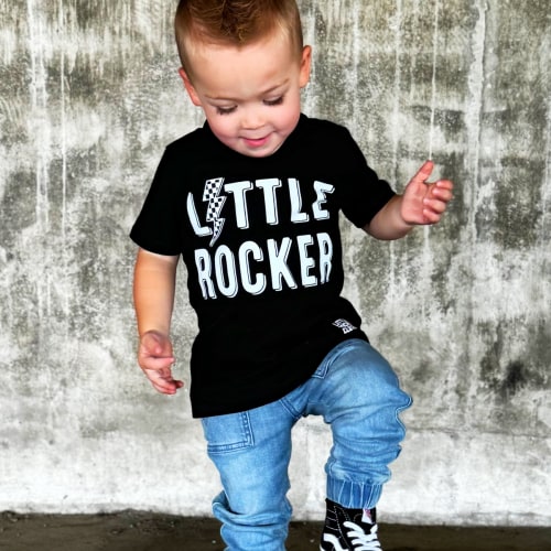 Electric Rocker Kids Graphic Tee | Little Rocker Clothing