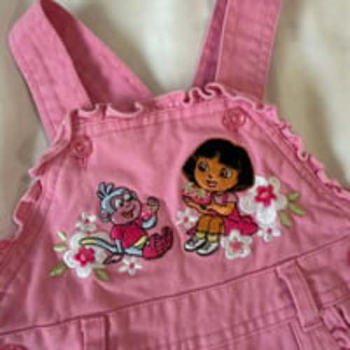 Vintage dora the explorer 12M overall