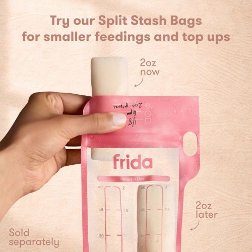 Frida Mom Portion + Pour Breastmilk Storage Bags - 50ct