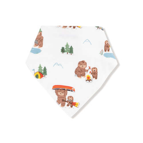 Bigfoot Camping - Bandana Bib