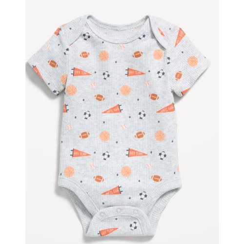 Short-Sleeve Graphic Bodysuit for Baby
