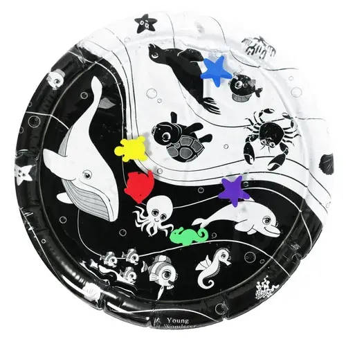 Young Wonderer Under The Sea High Contrast Sensory Water Mat | Baby Bunting AU