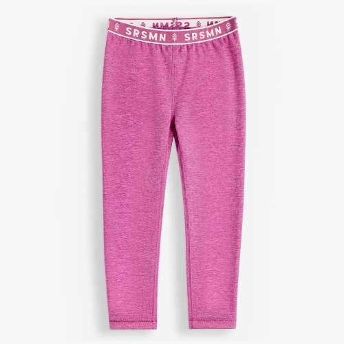Pantalon rose en polar, enfant fille | Souris Mini