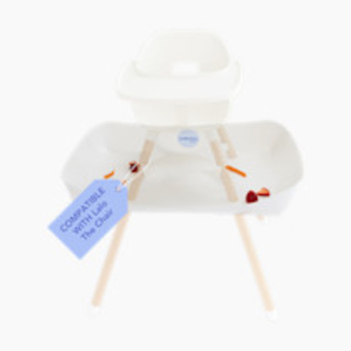 Catchy Food Catcher for High Chairs - White, For Lalo The Chair