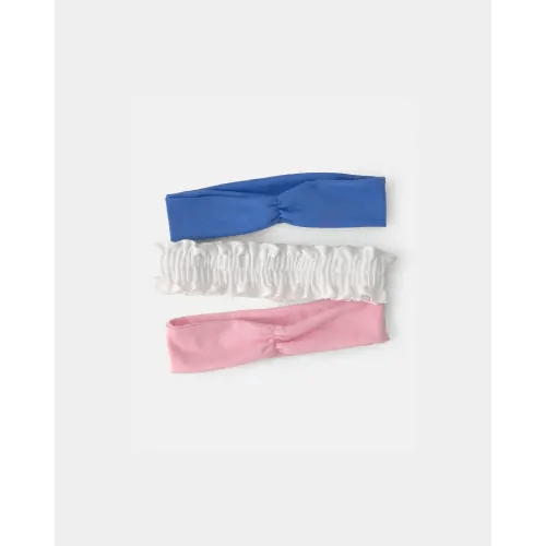 Toddler Girl 3-Pack Solid Headbands | Carter's