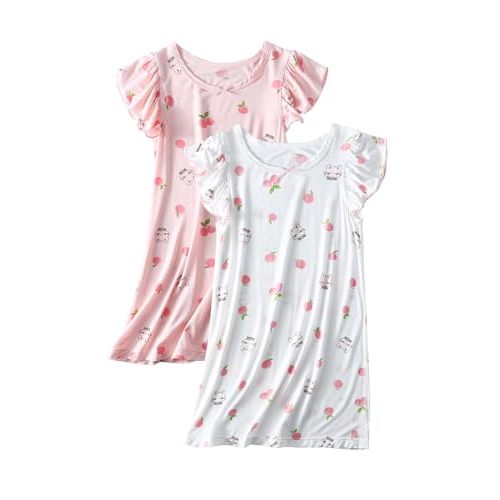 Girls' Dress,Summer Soft Breathable Dresses 3-12Years