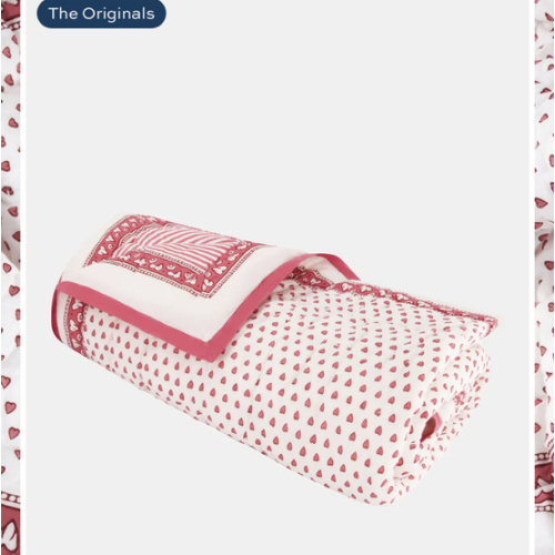 Hearts Baby Quilt