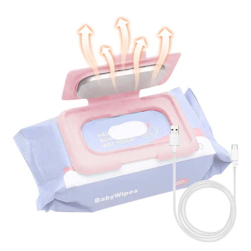 Gecheer Baby Wipe Warmer Portable Baby Wipes Warmer USB Powered Perfect for Traveling