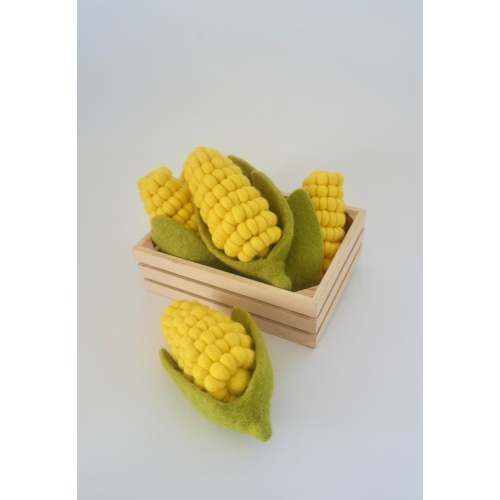 Felt corn on the cob