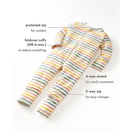HannaSoft™ Stretch Striped Sleeper