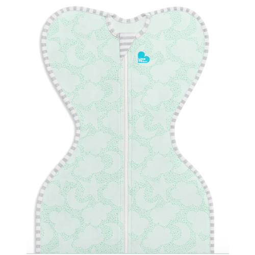 Swaddle Up™ 1.0 TOG Organic Cotton Mint Celestial Dot