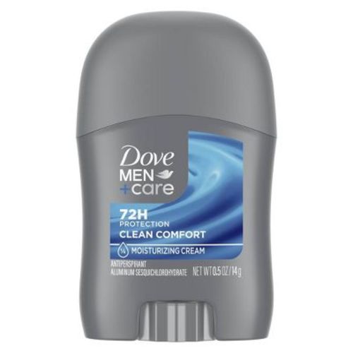 Dove Men+Care 72-Hour Mini Antiperspirant & Deodorant Stick - Clean Comfort - Travel Size - 0.5oz
