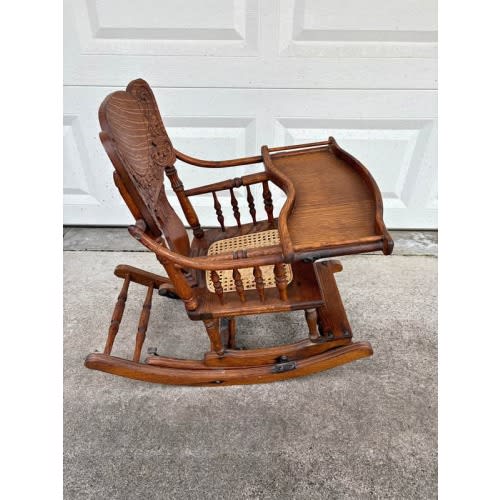 Antique High Chair/Rocker