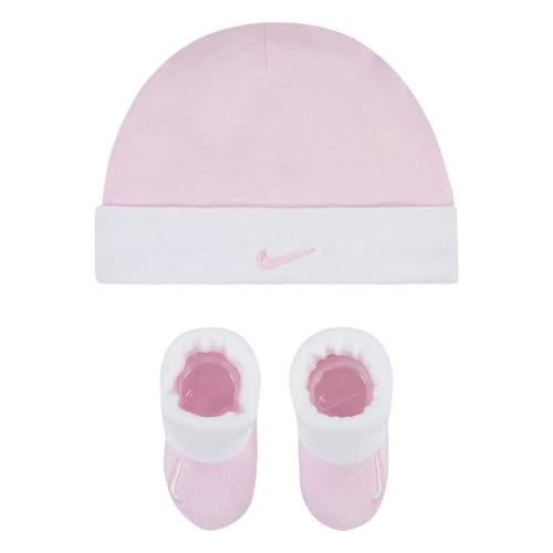 Newborn Baby Nike Swoosh Hat & Booties Set