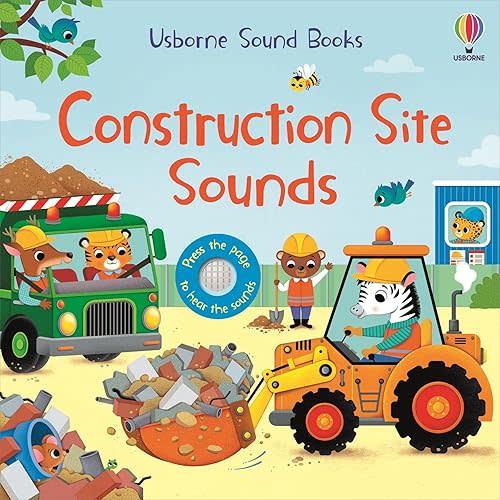 Construction Site Sounds (Sound Books) Board book – April 2, 2024
