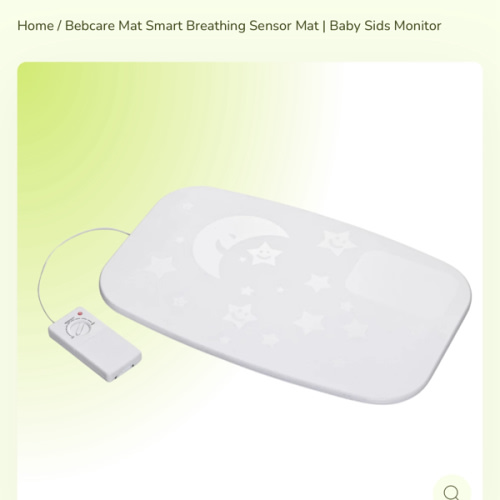 Bebcare Mat Smart Breathing Sensor Mat | Baby Movement Monitor I SIDS mat