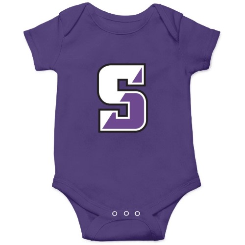 University of Scranton-royals Onesies Kids's Short Sleeve Onesie 6M Purple sold by Kuligambar | SKU 291231584 | Printerval