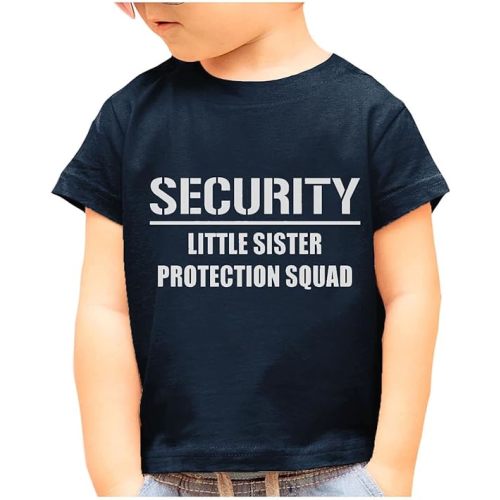 Tstars Sibling Big Brother Shirt Baby Announcement Siblings Boys Toddler Kids T-Shirt