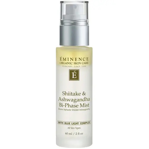 Eminence Organic Skin Care Shiitake & Ashwagandha Bi-Phase Mist 60ml