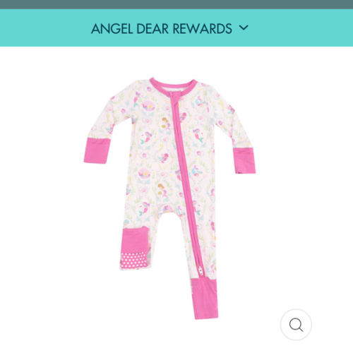 2 Way Zipper Romper - Mermaids