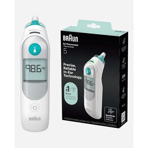 Braun ThermoScan 5 Digital Display Ear Thermometer