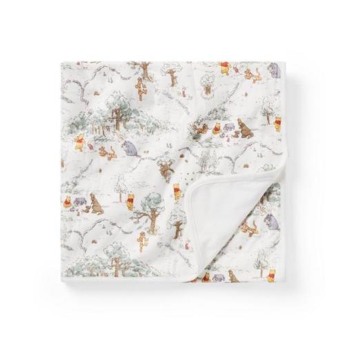 Baby Jet Ivory Toile Disney Winnie The Pooh Baby Blanket by Janie and Jack