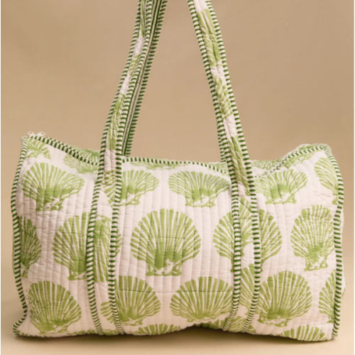 Sea Grove Quilted Duffel Bag