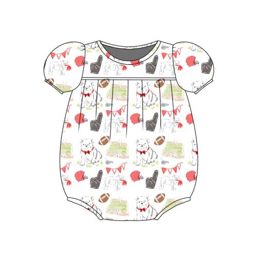PRE-ORDER Abigail Bubble - Game Day Dawgs – Posh Tots Children's Boutique