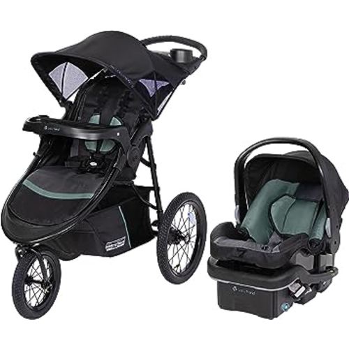 Baby Trend Expedition® DLX Jogger Travel System with EZ-Lift™ Plus Infant Car Seat, Dash Sage
