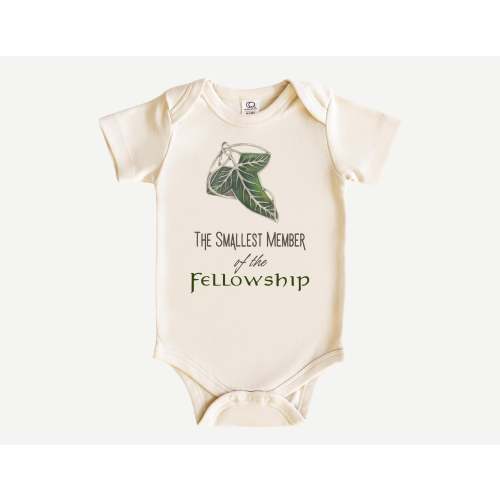 Middle Earth Baby Onesie, The Fellowship, Nerdy Baby Gift