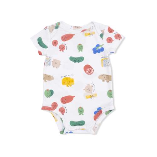 Charcuterie Cuties - Short Sleeve Bodysuit – Angel Dear