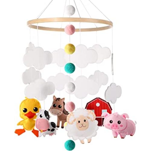 Tudomro 4 Sets Embroidery Kit for Beginners Cross Stitch Starter DIY Kits with Mushroom Patterns 4 Embroidery Hoops, Threads and Needle for Craft Hand Adult