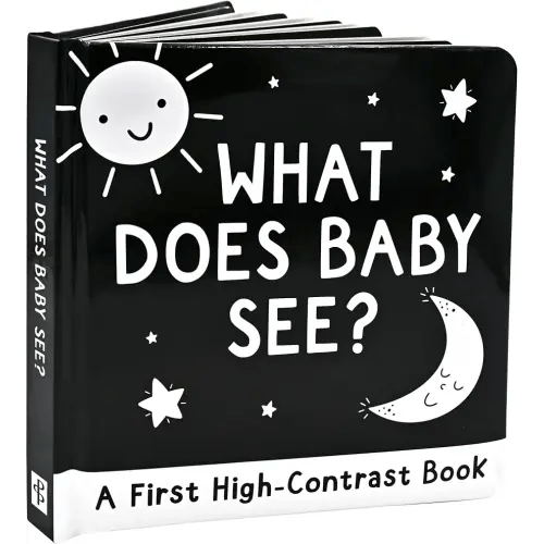 What Does Baby See? A High-Contrast Board Book (Padded Cover)