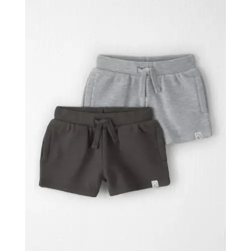 Baby 2-Pack Organic Cotton Shorts - Little Planet | Carter's