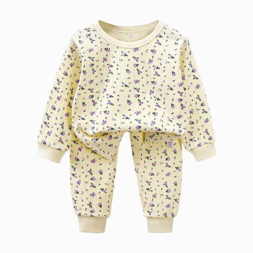 6-12 Months Infant Baby Girls Fall Clothes Set 3 6 12 18 24 Months 2T 3T Print Long Sleeve Pullover Pants 2 Pcs Outfit For 12-24 Months 2t 3t 4t 5t 6t 7t 8t 9t