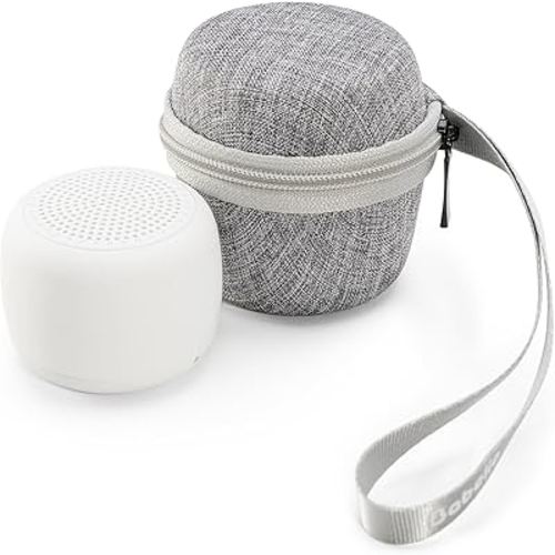 Babelio Portable White Noise Machine + Travel Case in Grey, for Adults Kids Baby
