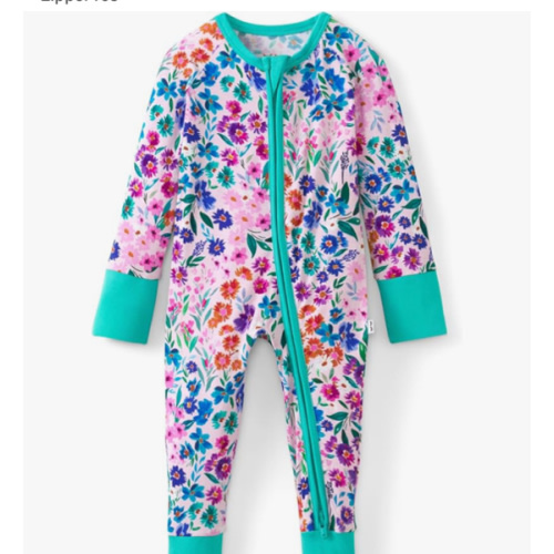 Little Sleepies Pajamas for Baby Boys & Girls, Viscose from Bamboo Baby Pajamas, Preemie & Newborn Sleepers, 2-Way Zipper PJs