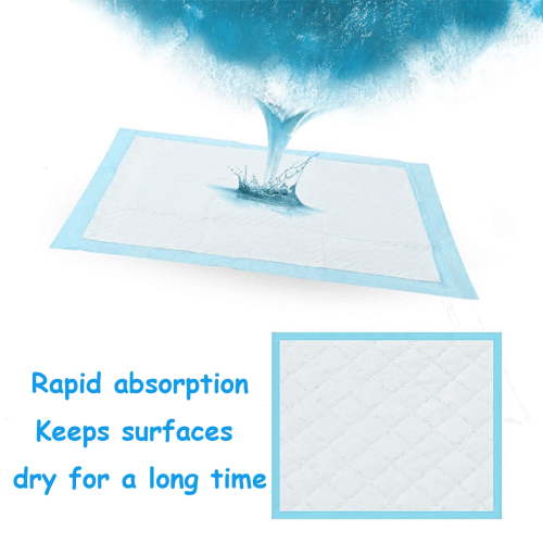 100 Pack Disposable Changing Pads Baby Disposable Underpads Waterproof Diaper Changing Pad Breathable Underpads Bed Table Protector Mat, 33*45Cm