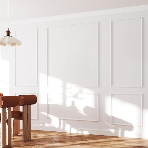 Peel and Stick Wall Molding Kit Set of 6 Frames