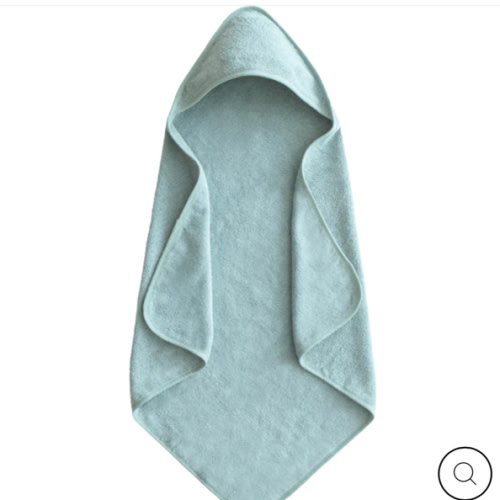 Mushie Organic Cotton Baby Hooded Towel