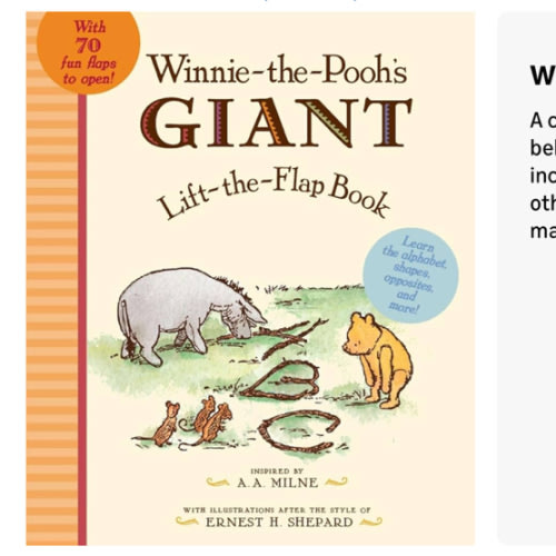 Winnie the Pooh's Giant Lift the-Flap