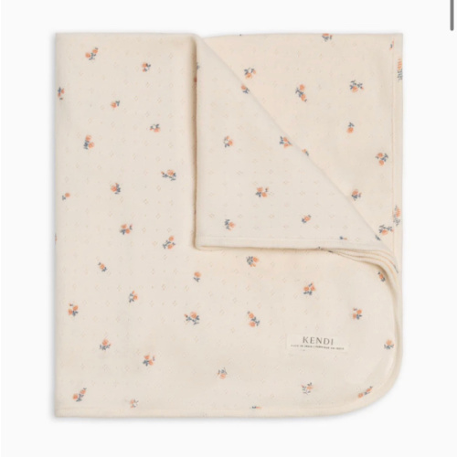 Pointelle Swaddle Blanket
