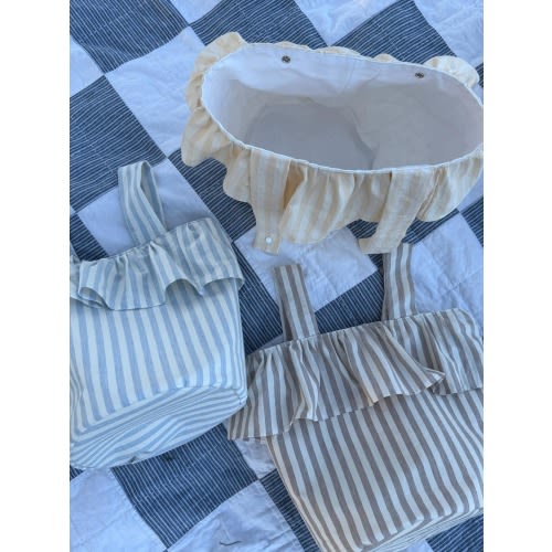 striped stroller bags