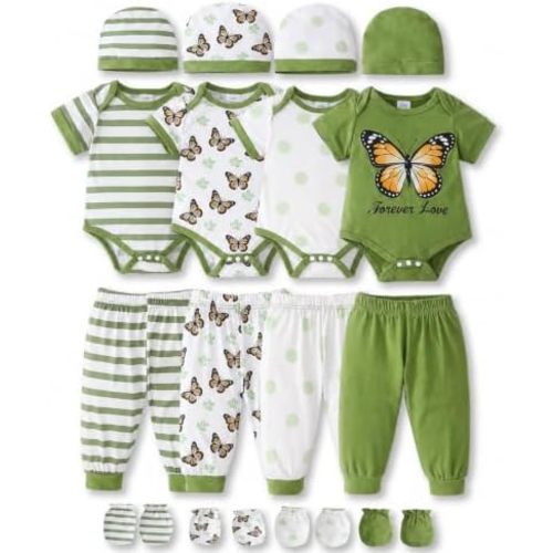 Baby Boy Girl Clothes Preemie Newborn Must Have Infant Essentials Outfits 20 Piece Clothing 0-18 Months